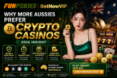 Why More Aussies Prefer Crypto Casinos (2026 Insight) - FunPokies Australia